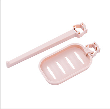 Clip-On Faucet Sink Caddy Adjustable Bathroom Organizer