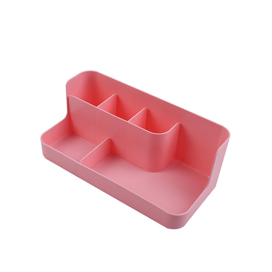 5-Cell Plastic Desktop Makeup and Office Organizer