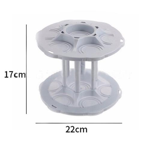 Can Carousel 2-Tier Rotating Kitchen Cabinet Organizer