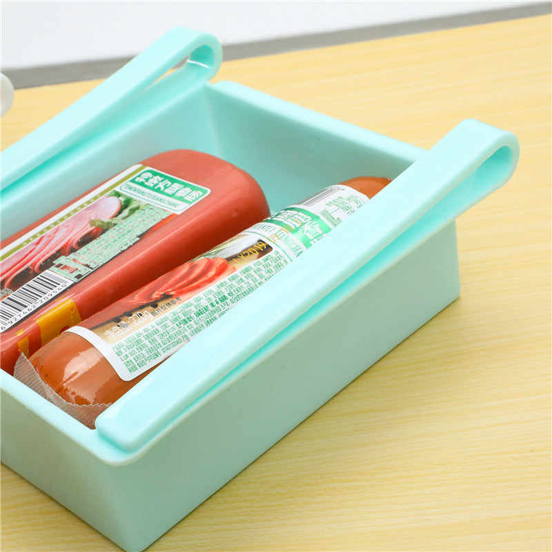 Stackable Plastic Kitchen Desktop Storage Box