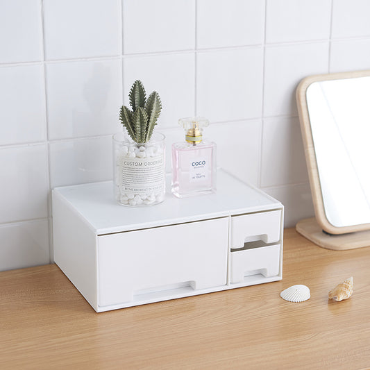 Minimalist Desktop Makeup & Stationery Organiser Caddy