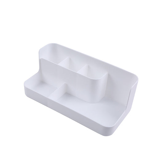 5-Cell Plastic Desktop Makeup and Office Organizer