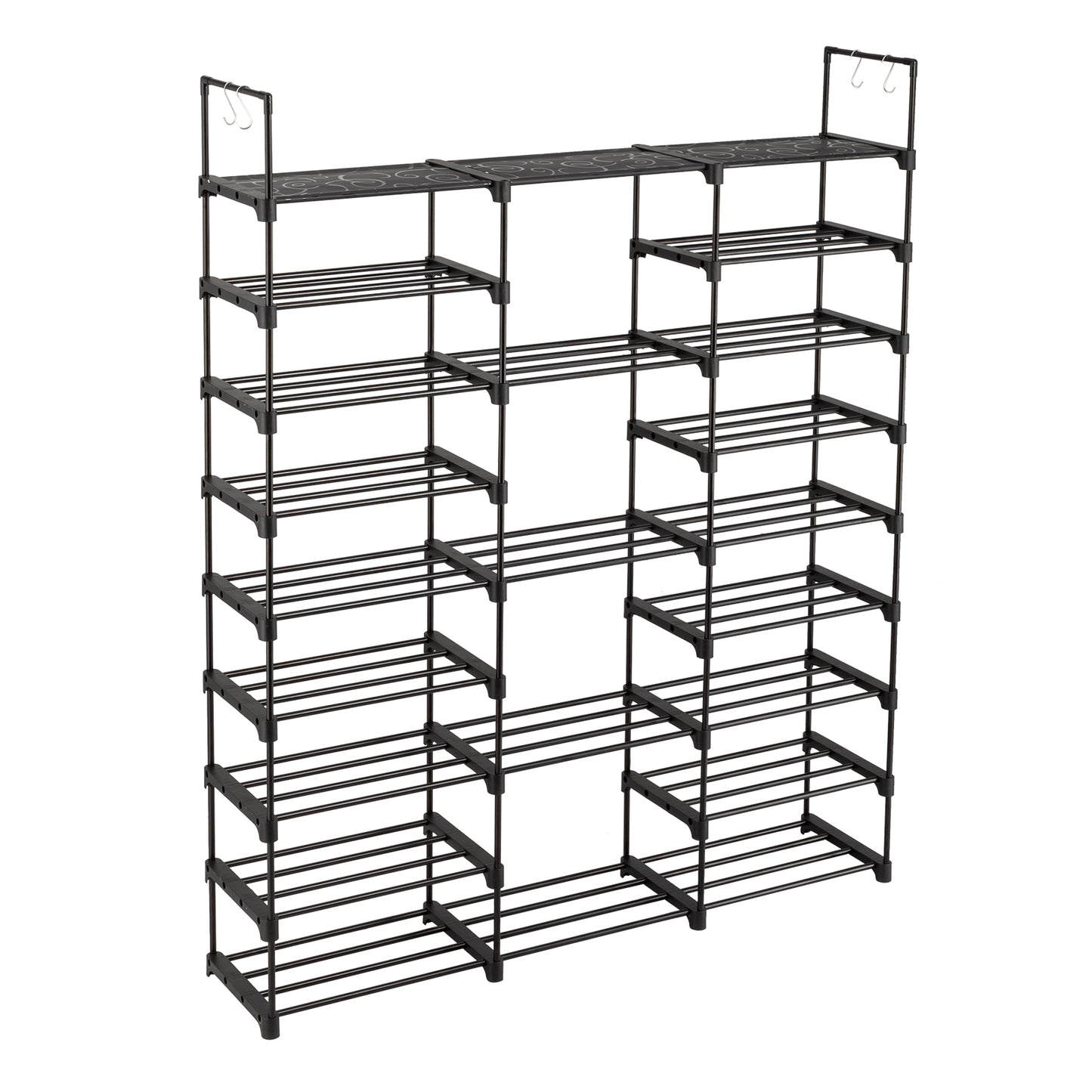 9-Tier Large Shoe Rack Organizer, Holds 50-55 Pairs