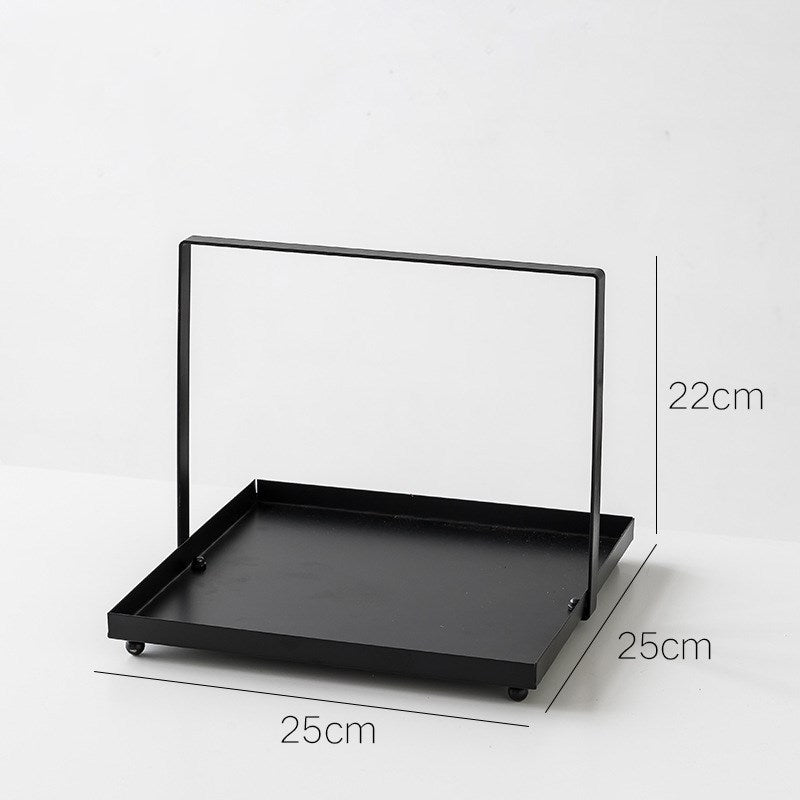 2-Tier Nordic Metal Storage Tray for Bathroom & Vanity