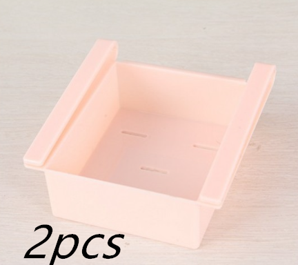 Stackable Plastic Kitchen Desktop Storage Box