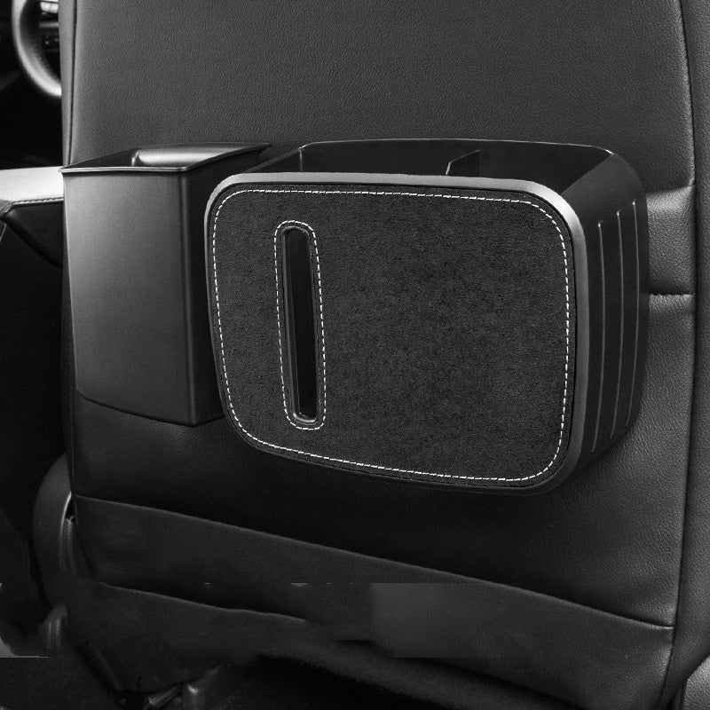 Waterproof Car Trash Can & Organizer - Seat Back Storage
