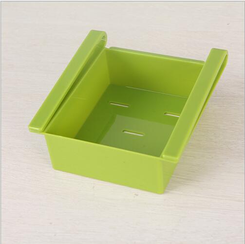 Pull-Out Refrigerator Drawer Organizer - 6.5x6.1x2.8 In