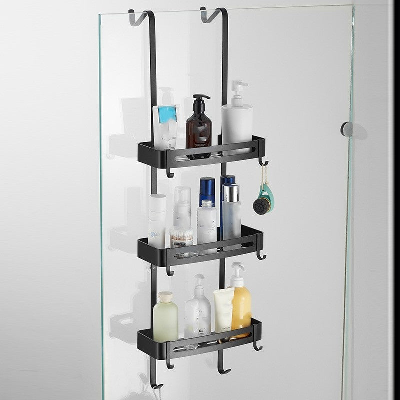 Aluminum Hanging Bathroom Shower Caddy Storage Organizer