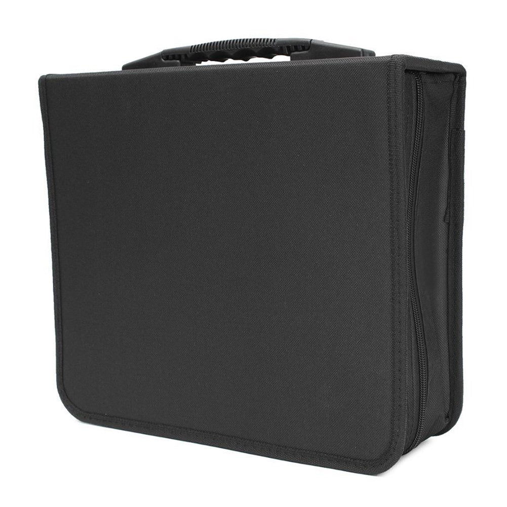 High-Capacity Oxford Cloth CD/DVD Storage Binder Wallet