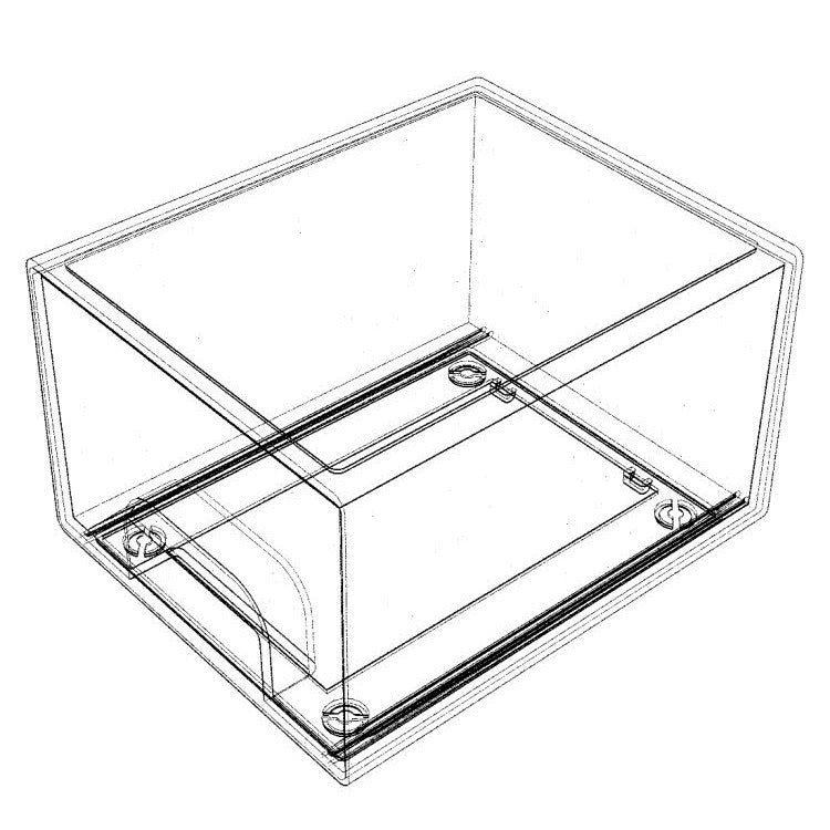 Clear Stackable Storage Drawers - Acrylic Makeup Organizer