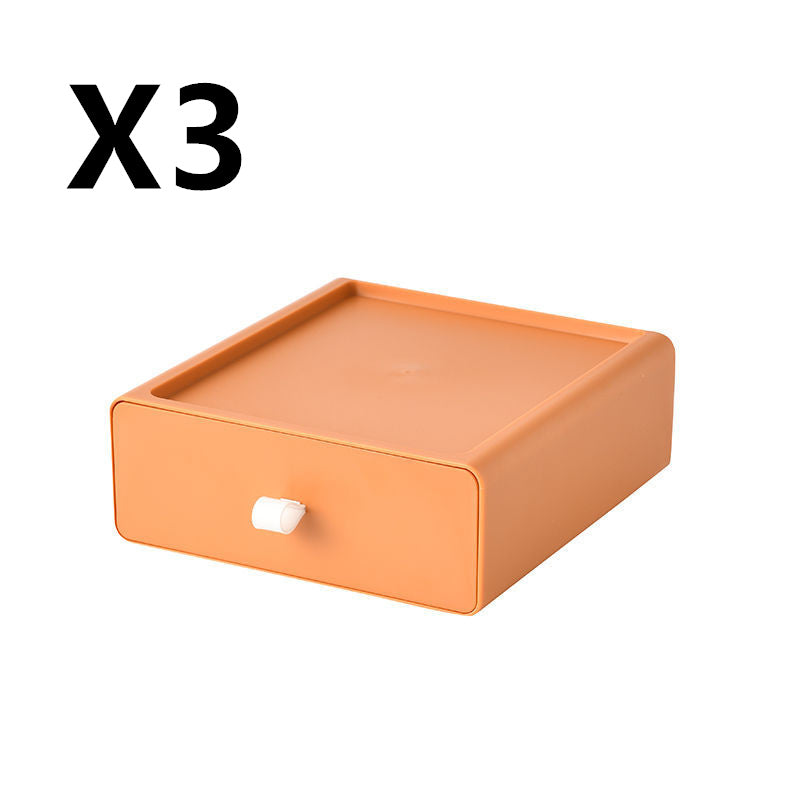 Stackable Desktop Organiser Drawer for Office & Cosmetics