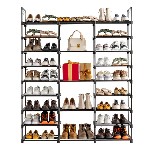 9-Tier Large Shoe Rack Organizer, Holds 50-55 Pairs