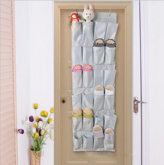 Oxford Cloth Over-Door Hanging Storage Bag for Wardrobes