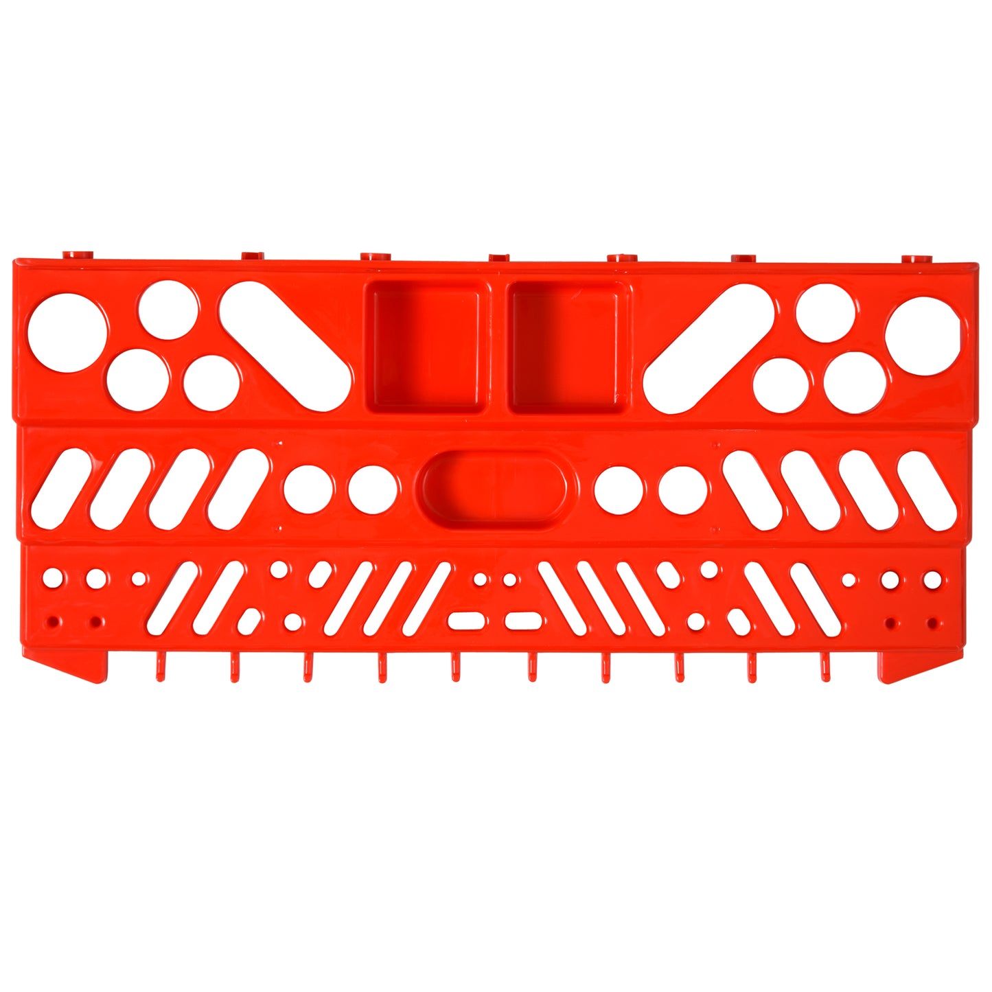 54-Piece Wall Mounted Pegboard and Shelf Tool Organizer